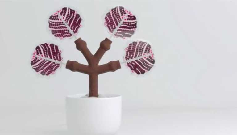 Get Electricity from Solar Energy-harvesting 3D Printed “Trees”