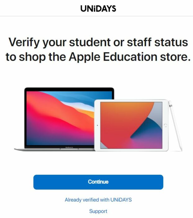 how to get apple student discount