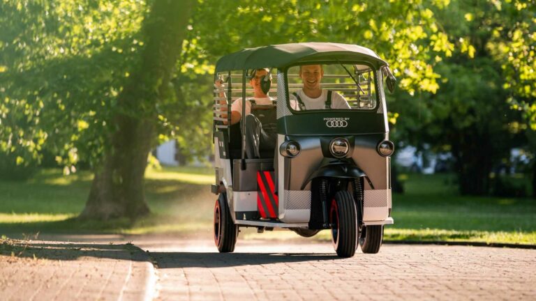 Audi E-Rikshaw Will Soon Hit Indian Roads