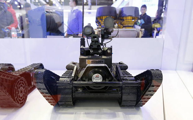 China Just Made These Anti-Terror Robots Armed With “Guns And Grenades”