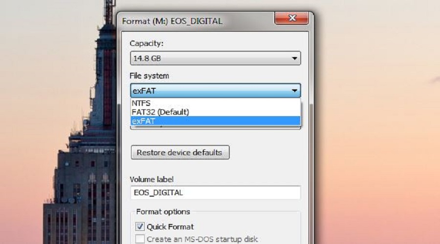 FAT32 vs NTFS vs exFAT better