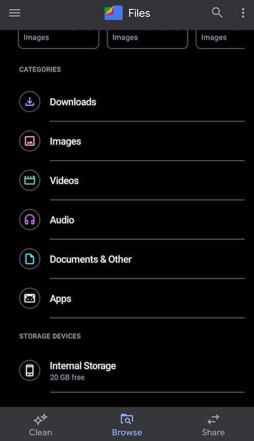 File manager whatsapp status 1