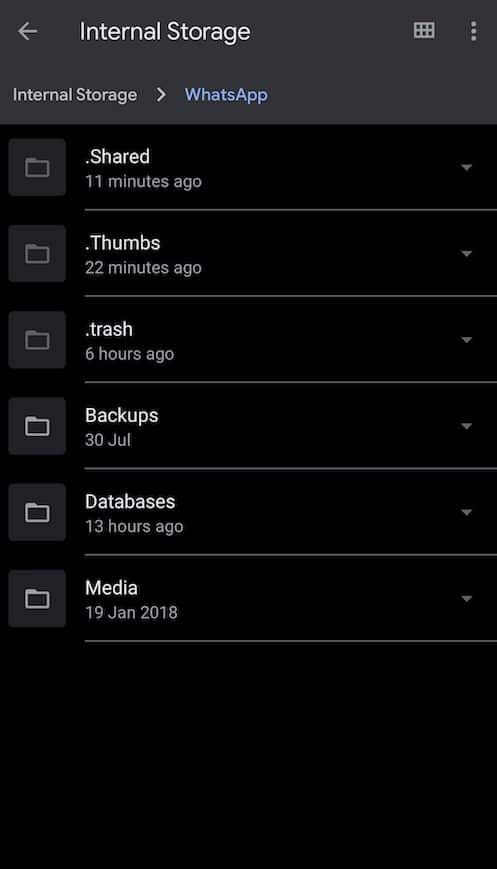 file manager whatsapp status 3