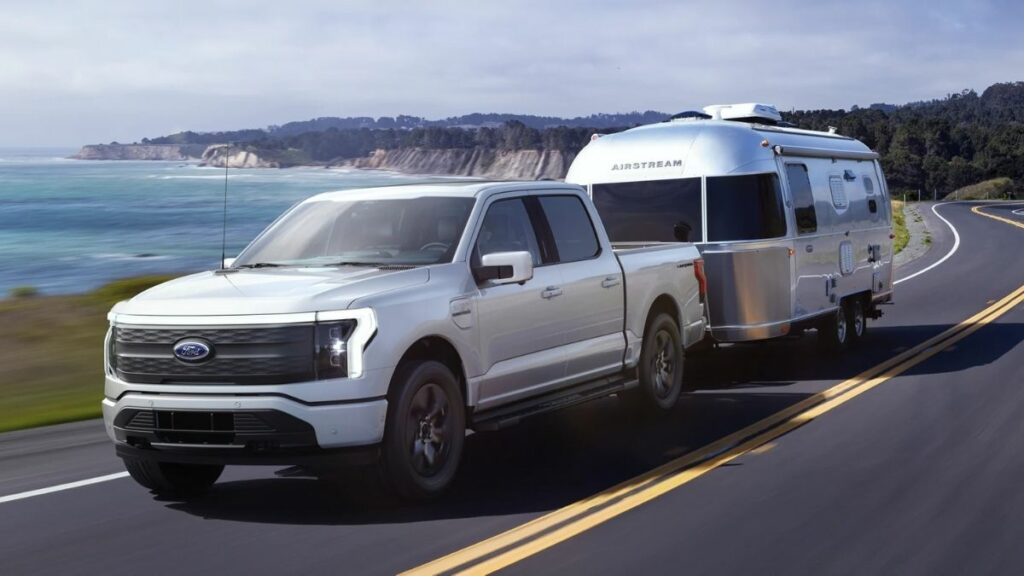 Ford F-150 Lightning electric pickup truck