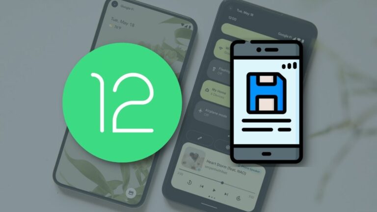 How To Backup Your Device Before Installing Android 12?