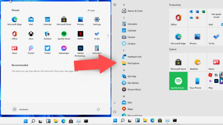 How To Get The Old Windows 10 Start Menu Back On Windows 11?