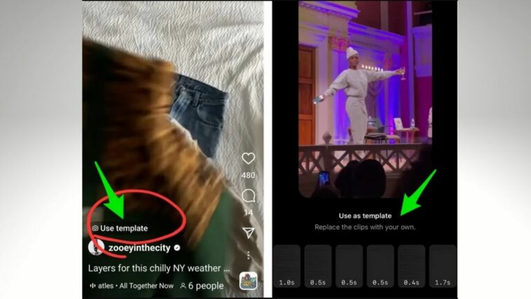 Instagram’s “Use Template Feature” Will Let You Use Other Creator’s Templates For Reels
