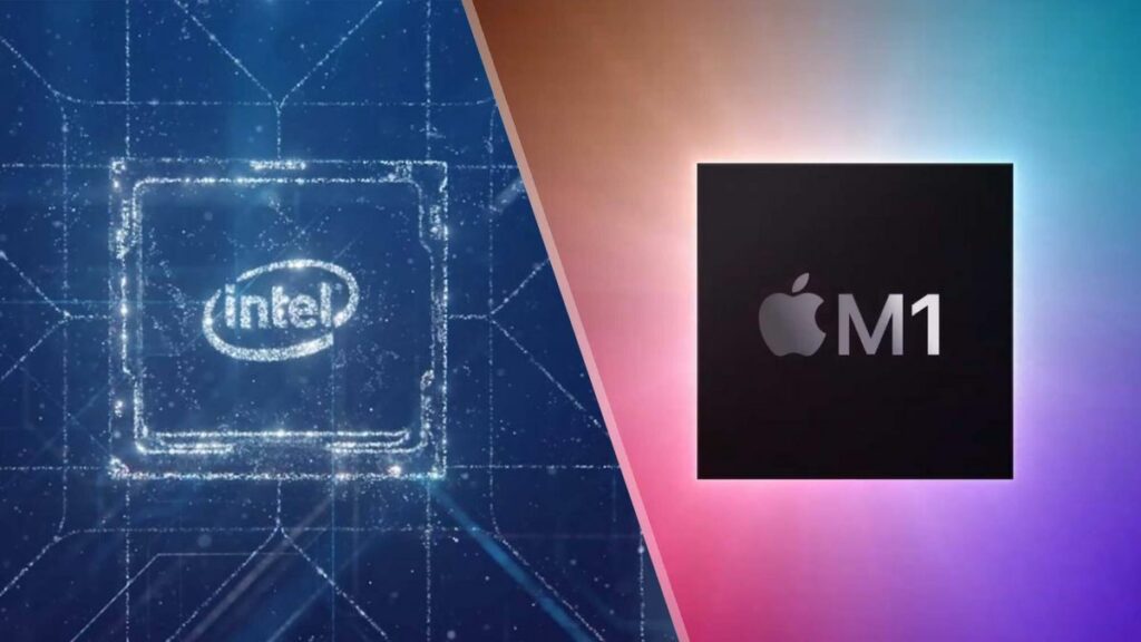 Image of Intel vs M1