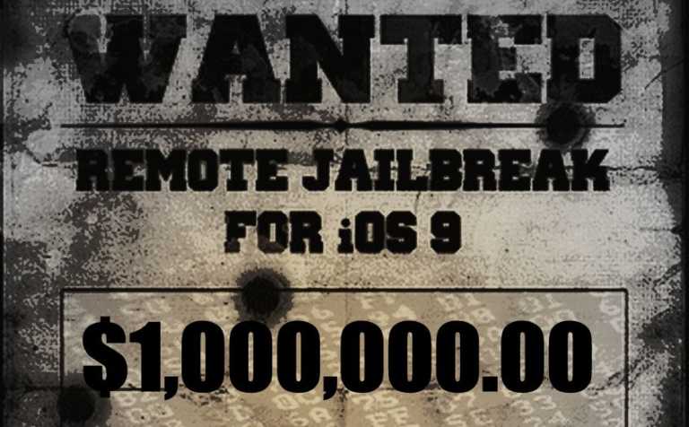 World’s Biggest 0-day Bug Bounty Program: Hack Apple iOS 9 to Win $1,000,000