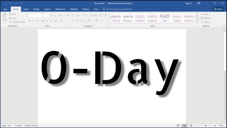 Unpatched For Years, MS Word Zero-Day Attacks Even If Your Windows Is Fully Updated