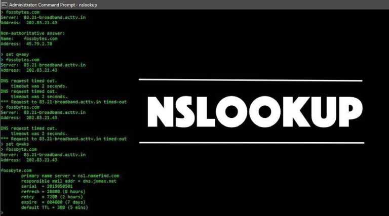 How To Check DNS Records Using Basic Nslookup Command Examples