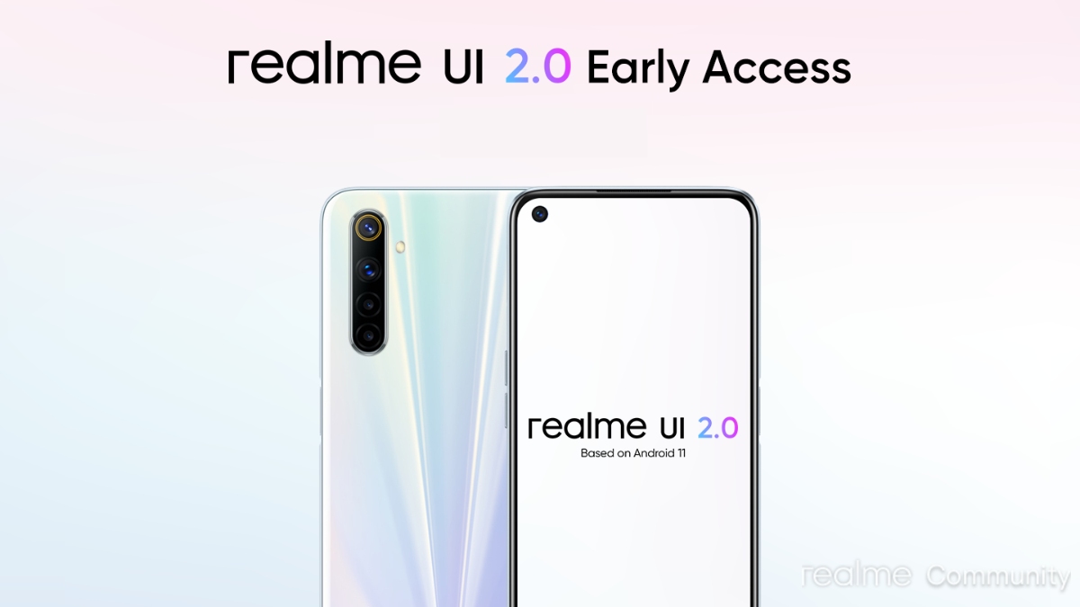 Realme UI 2.0 eligibile devices