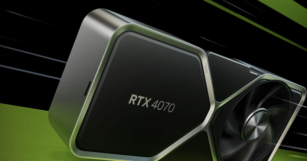 Image of Nvidia RTX 4070 GPU
