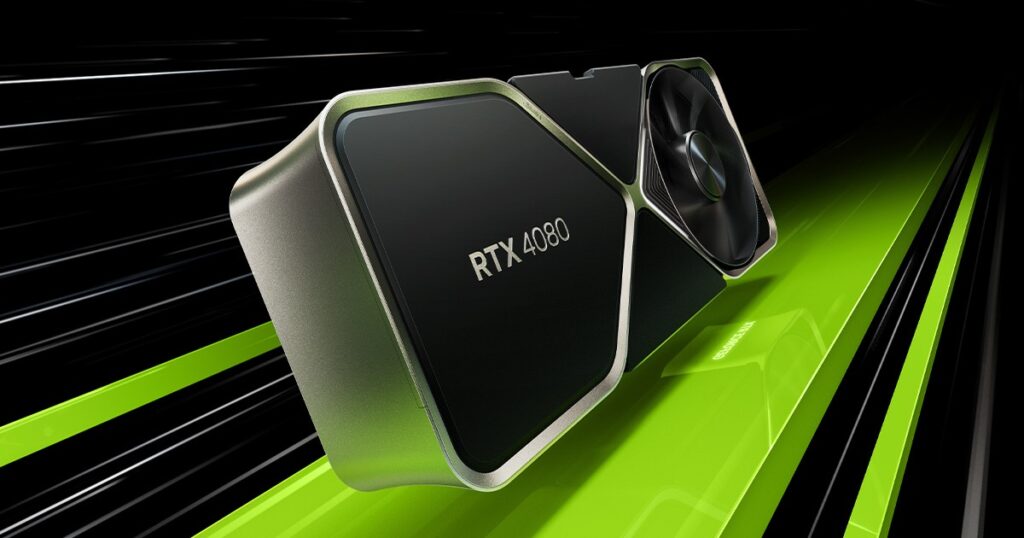 Image of Nvidia RTX 4080 GPU