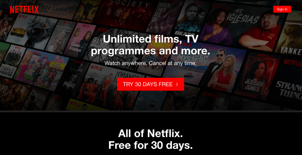 get free netflix