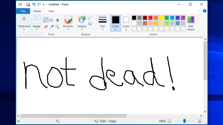 MS Paint Isn’t Going Away, It’s Coming To Windows Store – Microsoft Confirms