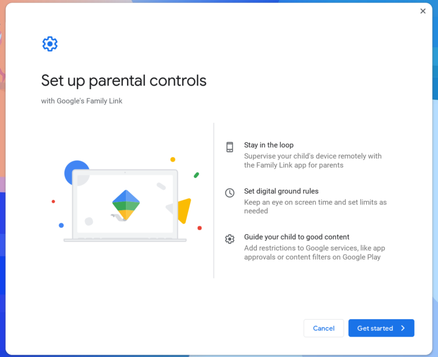 Set up parental controls